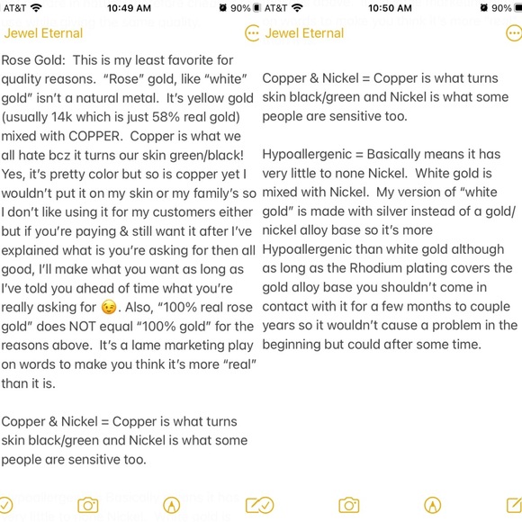 Diamond, Moissanite & Gold Ring Info - Picture 10 of 17